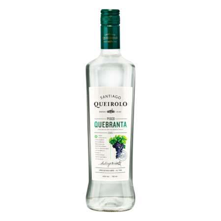 PISCO QUEIROLO  QUEBRANTA UVA MORADA 750ML