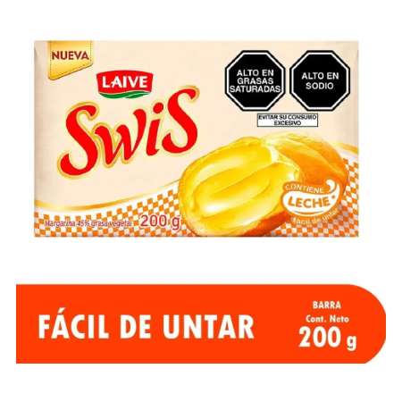 MARGARINA SWIS BARRA 200GR LAIVE