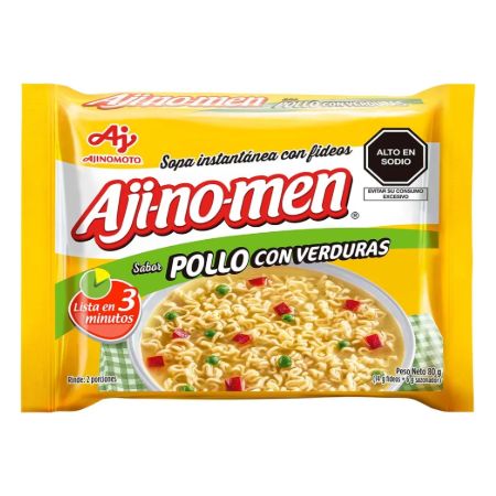 AJINOMEN POLLO CON VERDURAS 80G