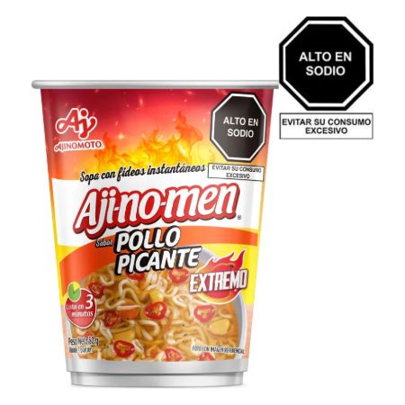 SOPA VASO POLLO PICANTE AJINOMEN